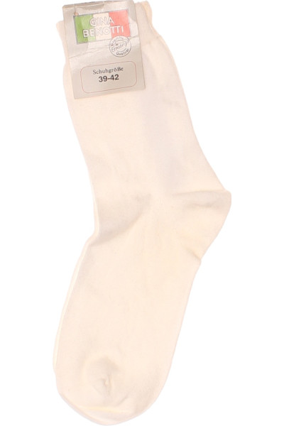 Ponožky Bílé Gina Benotti Vel. 39/42