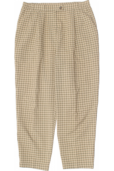 Dámské Kalhoty Rovné Zelené Marks & Spencer Vel. 40