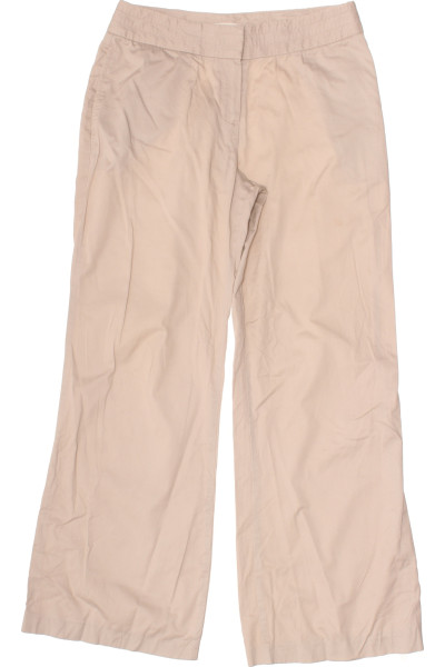 Dámské Kalhoty Letní Béžové Marks & Spencer