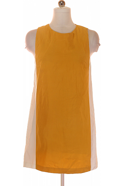 Pouzdrové šaty  Šaty Žluté MANGO Vel.  M