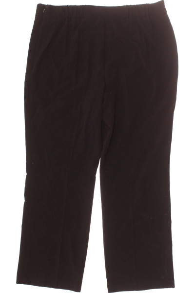Dámské Kalhoty Rovné Černé Marks & Spencer Vel. 42