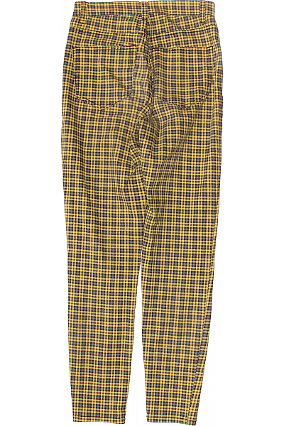 Dámské Kalhoty s Vysokým Sedem Barevné PULL&BEAR Vel.  36