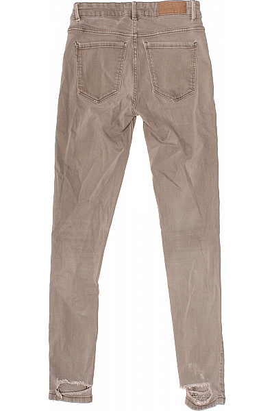 PULL&BEAR Dámské Džíny Šedé Second hand Vel.  36