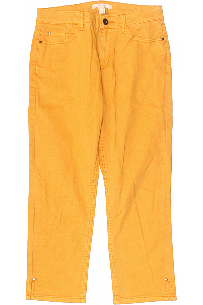 Dámské Kalhoty Žluté Vel. 34