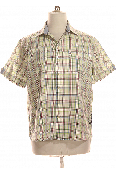 Vzorovaná Pánská Košile Barevná Vel. XL