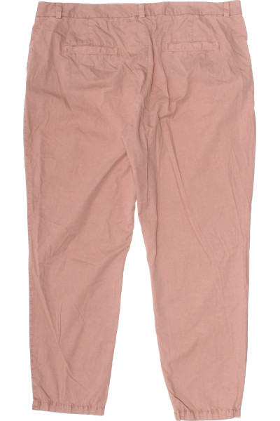 Dámské Kalhoty Růžové Marks & Spencer Second hand Vel.  48