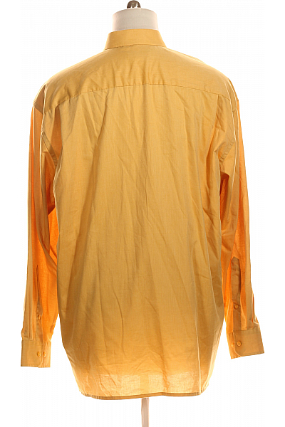Pánská Košile Jednobarevná Oranžová Paul Smith Vel. 45