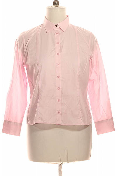Vzorovaná Dámská Košile Růžová Vel. 46