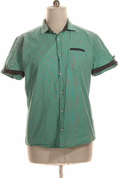 Pánská Košile Zelená S.OLIVER Vel. XL