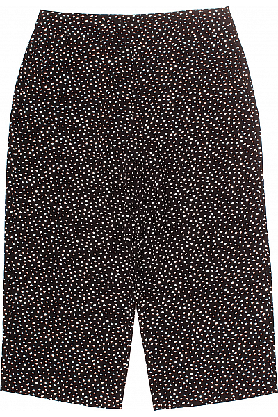 Dámské Kalhoty Letní Černobílé Marks & Spencer Vel. 48