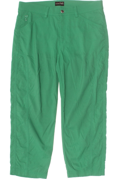 Dámské 3/4 Kalhoty Zelené GOLFINO Second Hand Vel. 38