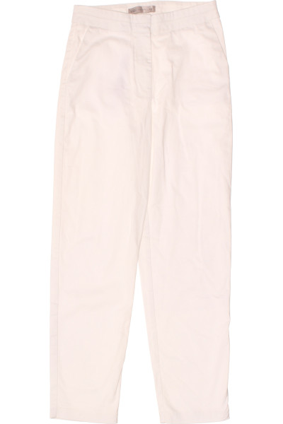 Dámské Kalhoty Bílé Marks & Spencer Vel. 34