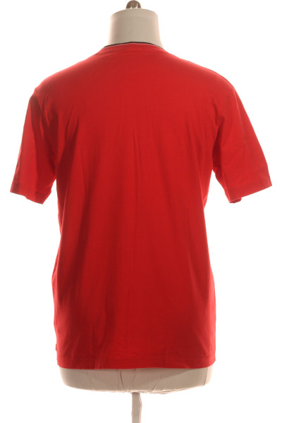 Jednoduché Pánské Tričko Červené DIESEL