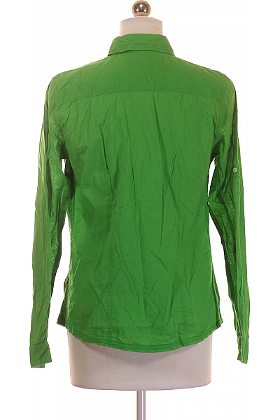 Společenská Dámská Košile Zelená Marie Lund Vel. 36