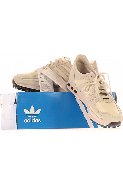 Pánské Tenisky LA TRAINER Kožené Béžové ADIDAS Vel.  41 1/3