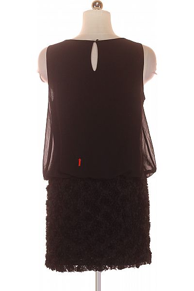 Pouzdrové šaty  Šaty Černé Esprit Second hand Vel.  42