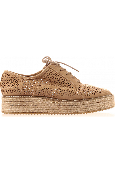 Dámské Espadrilky Hnědé Vel. 38