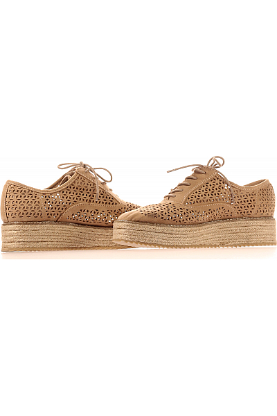 Dámské Espadrilky Hnědé Vel. 38