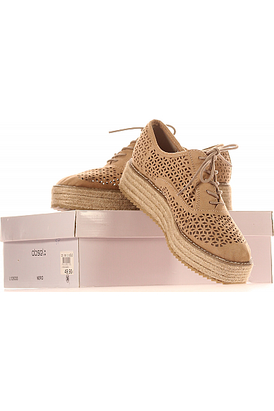 Dámské Espadrilky Hnědé Vel. 38