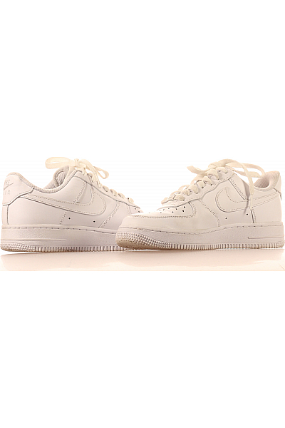 Dámské Boty WMNS AIR FORCE 1 '07 Kožené Bílé Nike Vel.  38