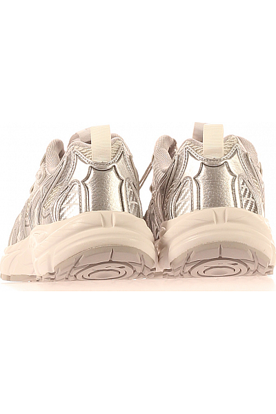 Dámské Boty TAU SNEAKER METALLIC Koženkové Šedé Trussardi Vel.  39