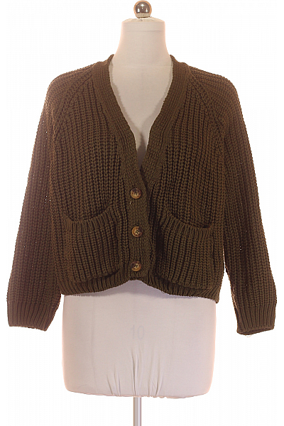 Dámský Cardigan Zelený Vel. 36/38