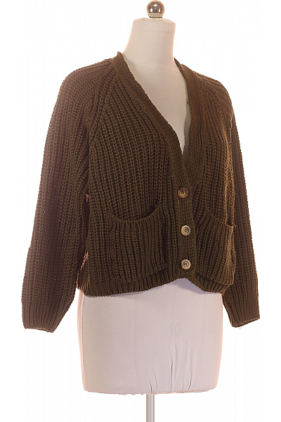 Dámský Cardigan Zelený Vel. 36/38