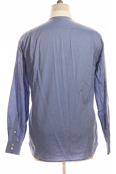 Pánská Košile Jednobarevná Modrá Van Laack Second hand