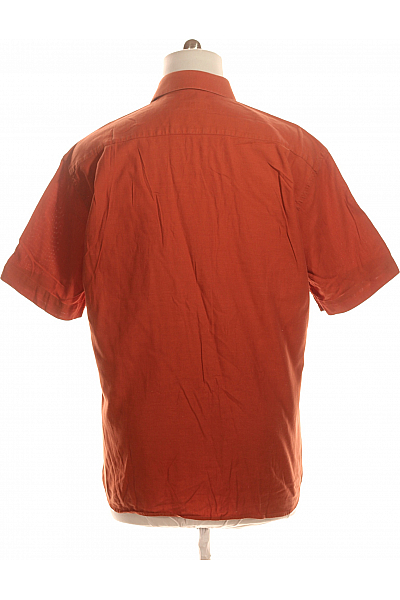 Pánská Košile Jednobarevná Oranžová Paul Smith Vel. 41