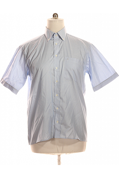 Vzorovaná Pánská Košile Modrá ETERNA Vel. 42