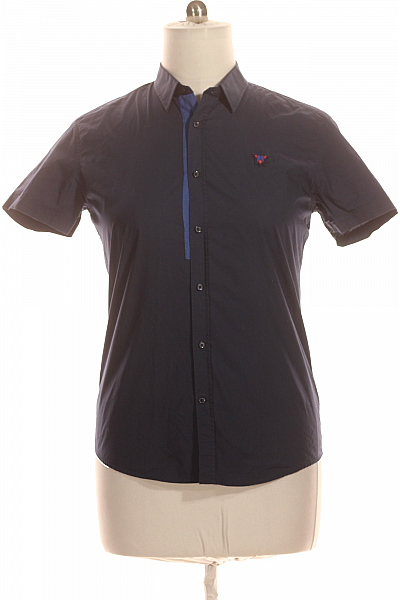 Pánská Košile Jednobarevná Modrá Antony Morato Vel. 50
