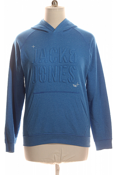 Pánská Mikina Modrá JACK & JONES Second Hand