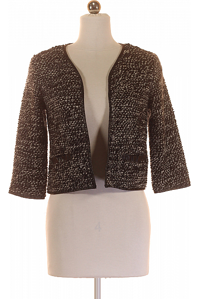 Dámský Cardigan Černobílý VERO MODA Second Hand Vel. XS