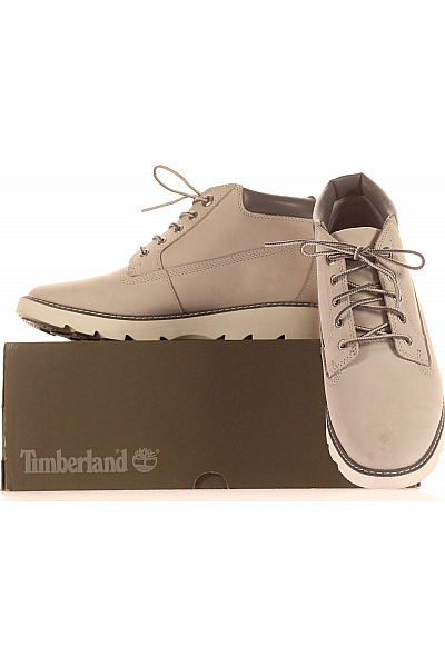 Dámské Boty Kožené Šedé Timberland Vel.  38