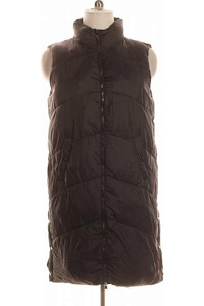 VERO MODA Dámská Vesta Černá Second Hand Vel. XL