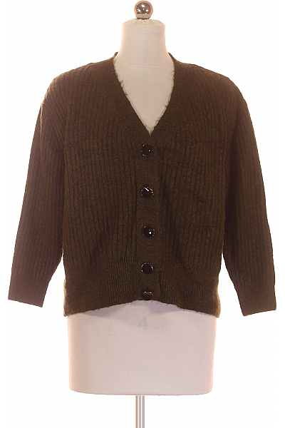 Dámský Cardigan Zelený Second Hand Vel. XS