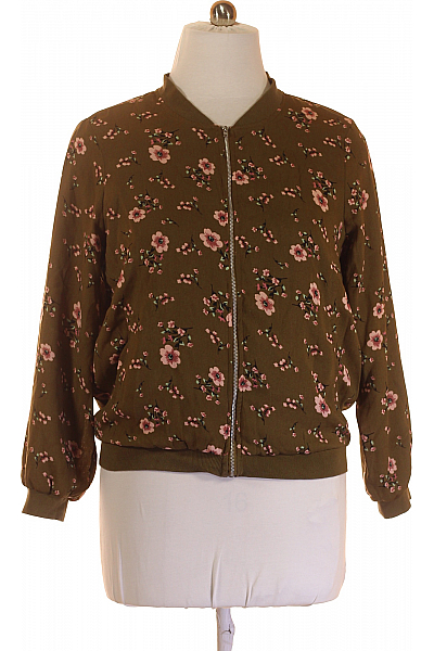 VERO MODA Dámská Bomber Bunda Zelený Vel. XL