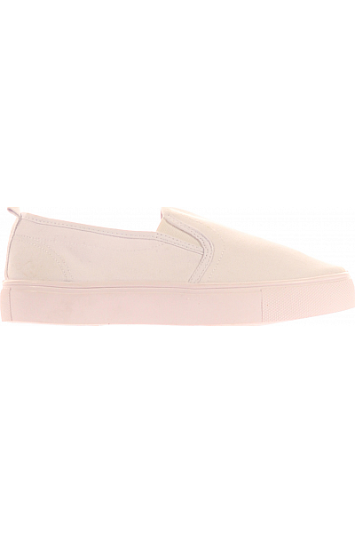 Dámské Slip On Boty Bílé Asos Vel.  37