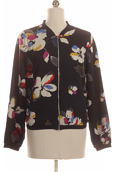 VERO MODA Dámská Bomber Bunda Modrý Second Hand Vel. S