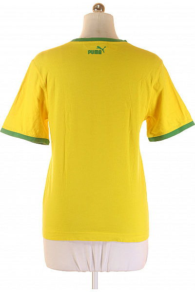 Sportovní Pánské Tričko Oranžové Puma Second hand Vel. S