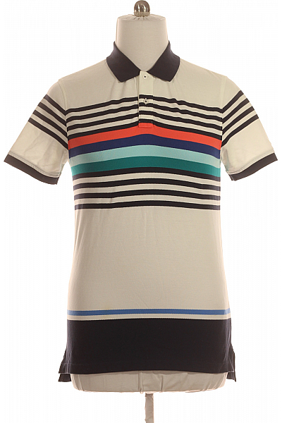 TOMMY HILFIGER Pánské Tričko S Límečkem Barevné Vel. M