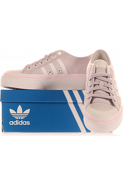 Dámské Tenisky NIZZA PLATFORM J Fialové ADIDAS Outlet Vel.  38