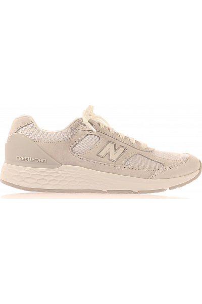 Dámské Boty Kožené Šedé New Balance Vel.  41