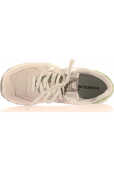 Pánské Boty Kožené Šedé New Balance Vel.  44