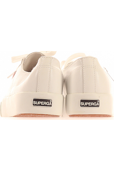 Dámské Tenisky Kožené Bílé Superga Vel. 42