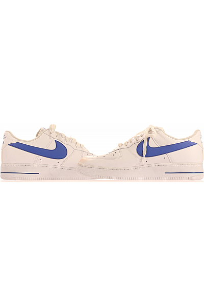 Pánské Tenisky DR0143-100 Kožené Bílé Nike Vel.  45