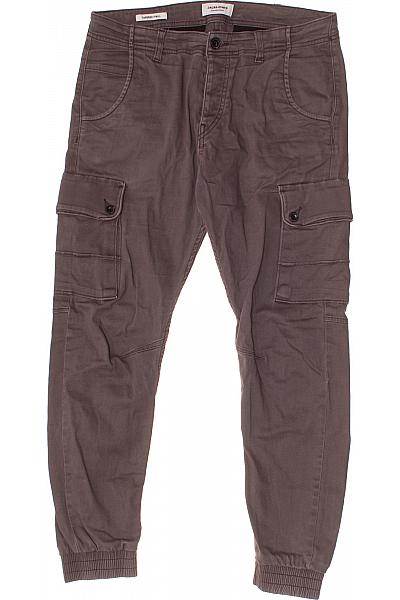 Pánské Kalhoty Šedé JACK & JONES Vel. 31/32