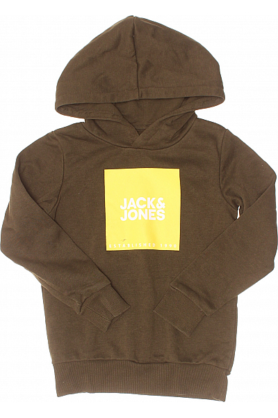 Chlapecká Mikina Zelená JACK & JONES