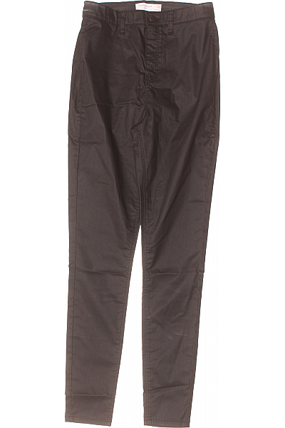 Topshop Dámské úzké Černé Second Hand Vel. 28/32