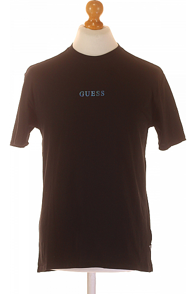 Pánské Tričko Černé Guess Vel. S